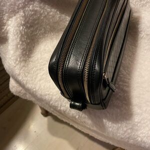 Black Leather Men's Bag